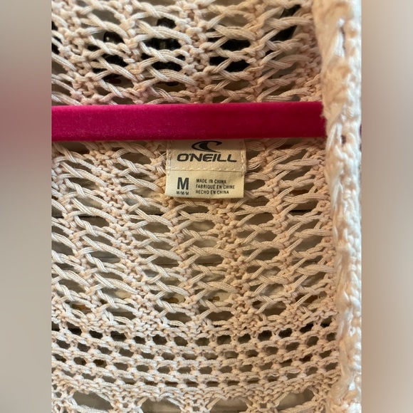 O’Neill Open Crochet Knit Cardigan - Picture 11 of 13